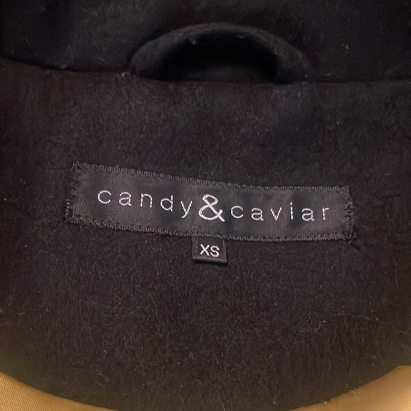 Candy & Caviar Black Peacoat - SZ XS - Picture 10 of 10